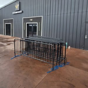 8ft Steel Barricade for Rent