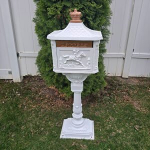 Wedding Card Victorian Mailbox