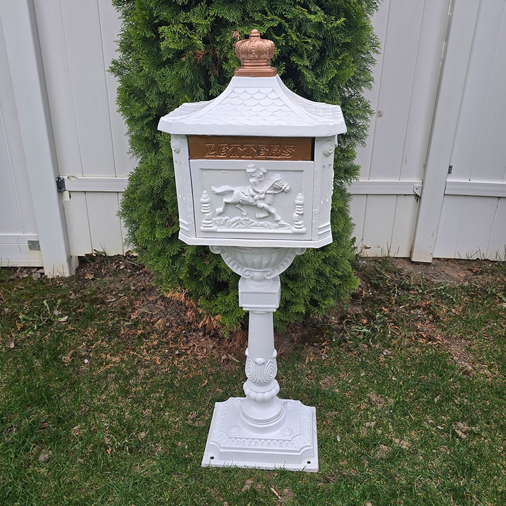 Wedding Card Victorian Mailbox