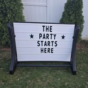 Message Board Letter Sign