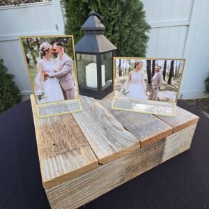 Gold Frame Acrylic Picture/Sign Holder