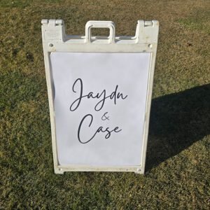 A-Frame Sign for rent